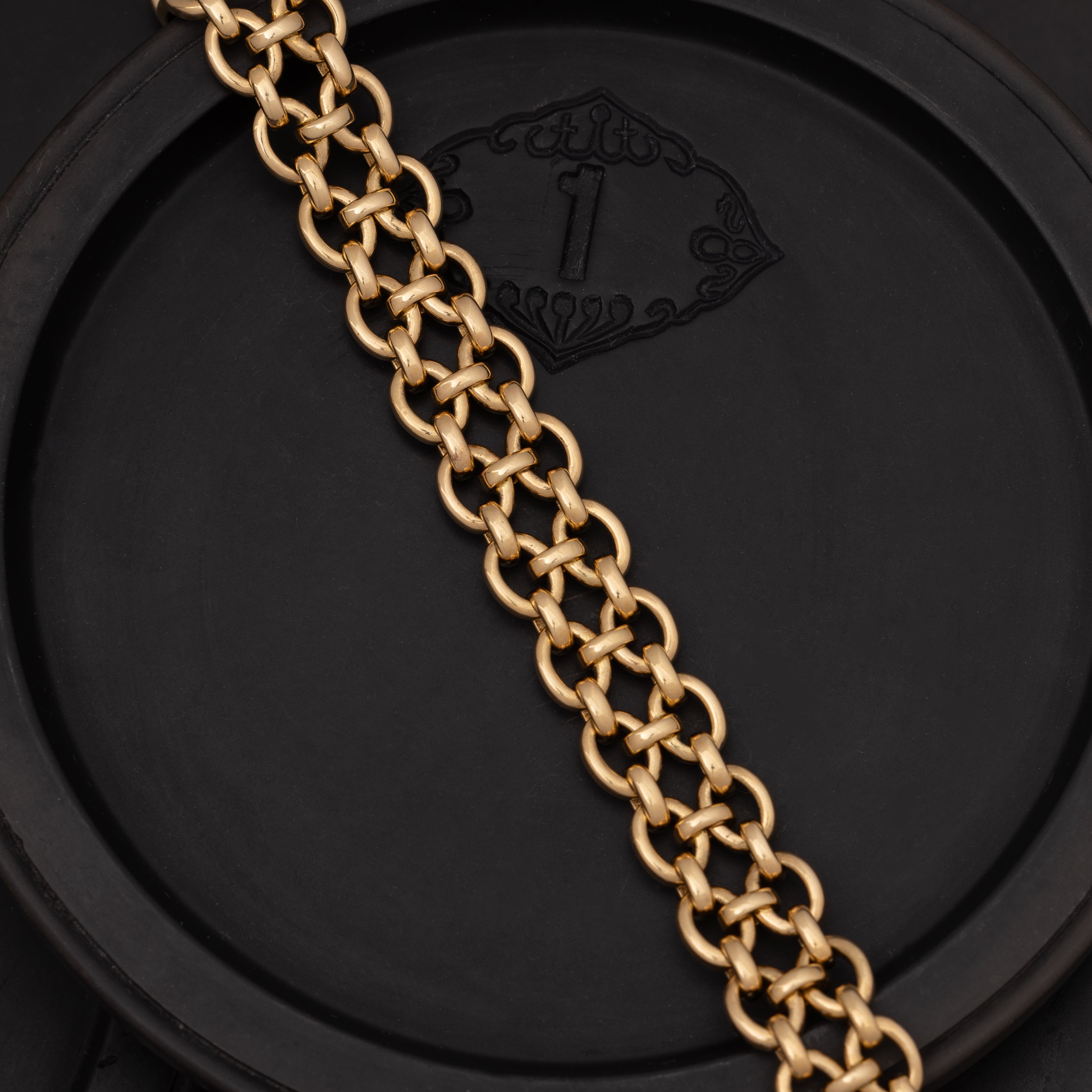 アクセサリー vintage Cartier Wave Link Chain YG750 #2 vintage Cartier Wave Link Chain YG750 #2 - メルカリ