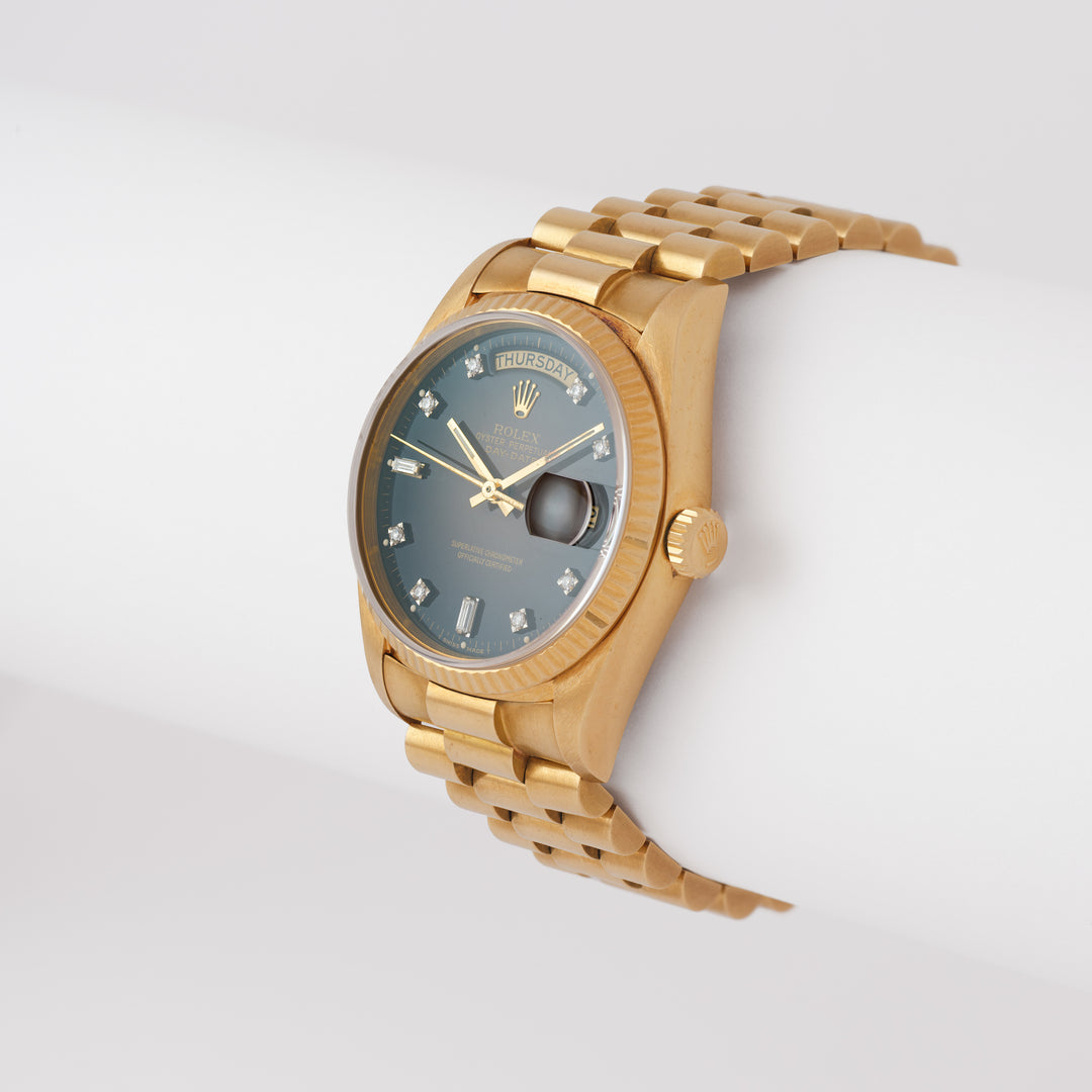 1986 Rolex 18038 | Brown Dial Rolex For Sale – STEPHANIE WINDSOR