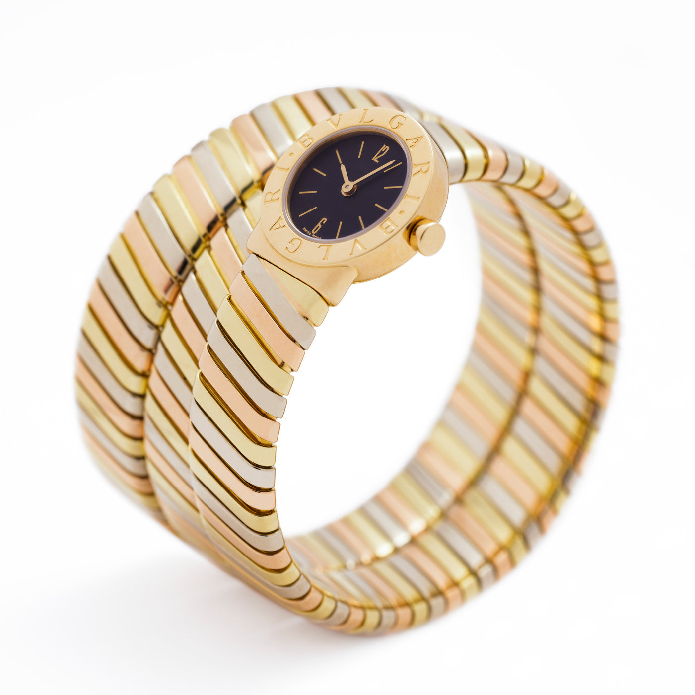 BVLGARI BULGARI 18K TRI-COLOR BB191T