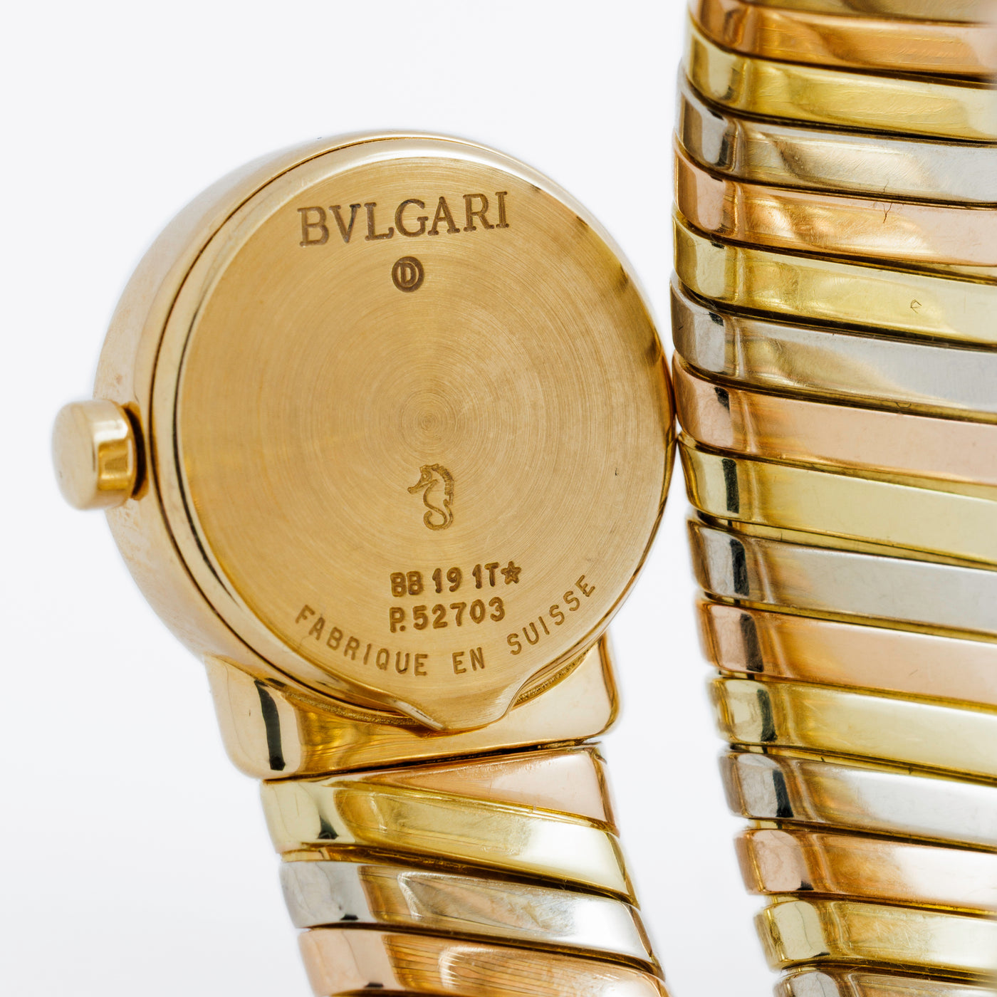 BVLGARI BULGARI 18K TRI-COLOR BB191T