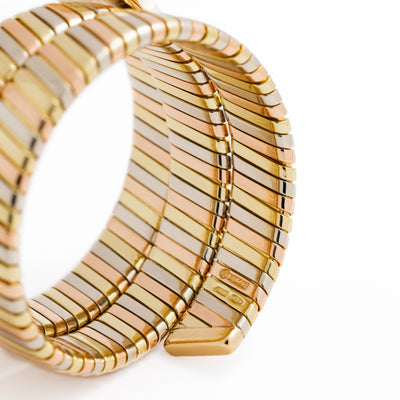 BVLGARI BULGARI 18K TRI-COLOR BB191T