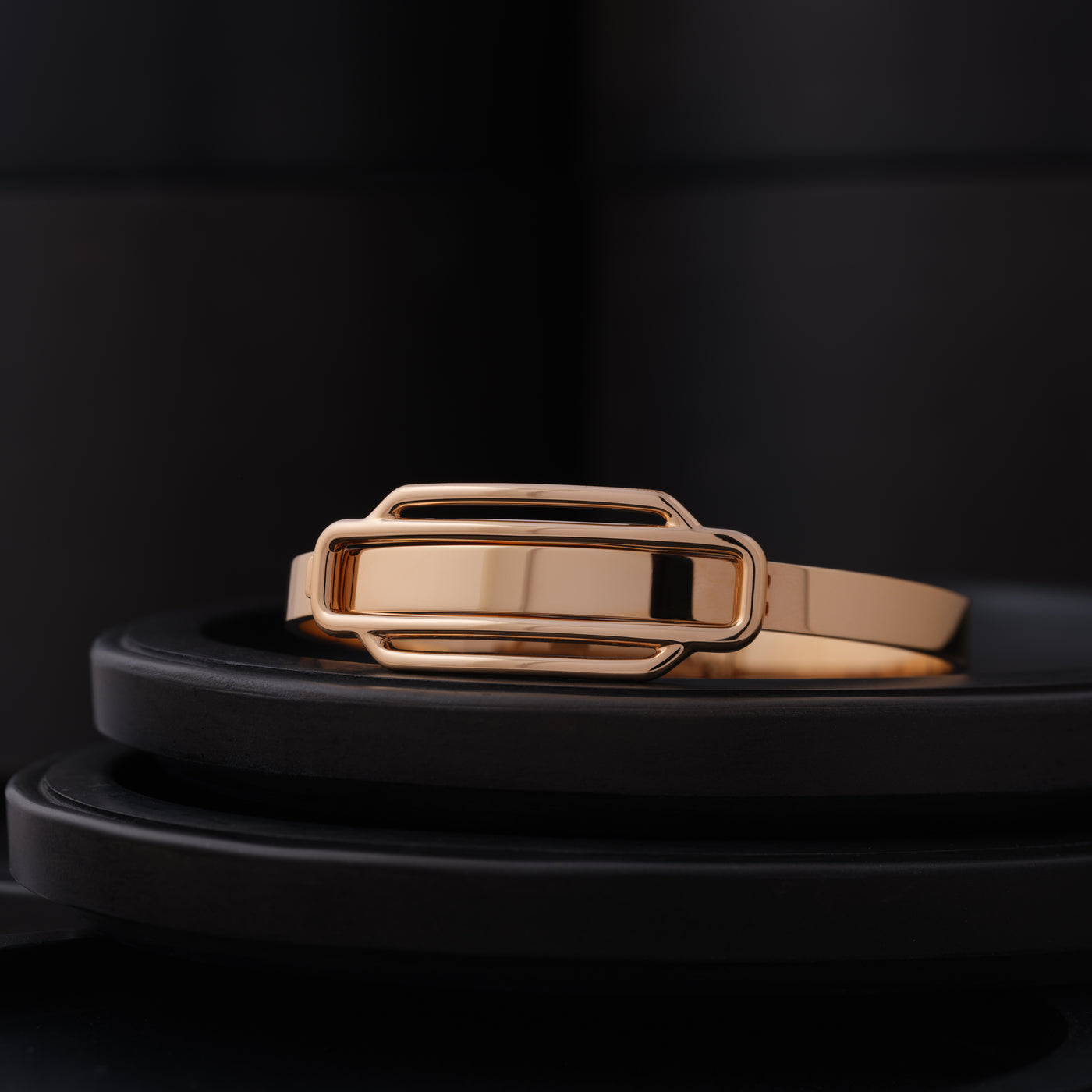 18K ROSE GOLD HERMÈS BANGLE