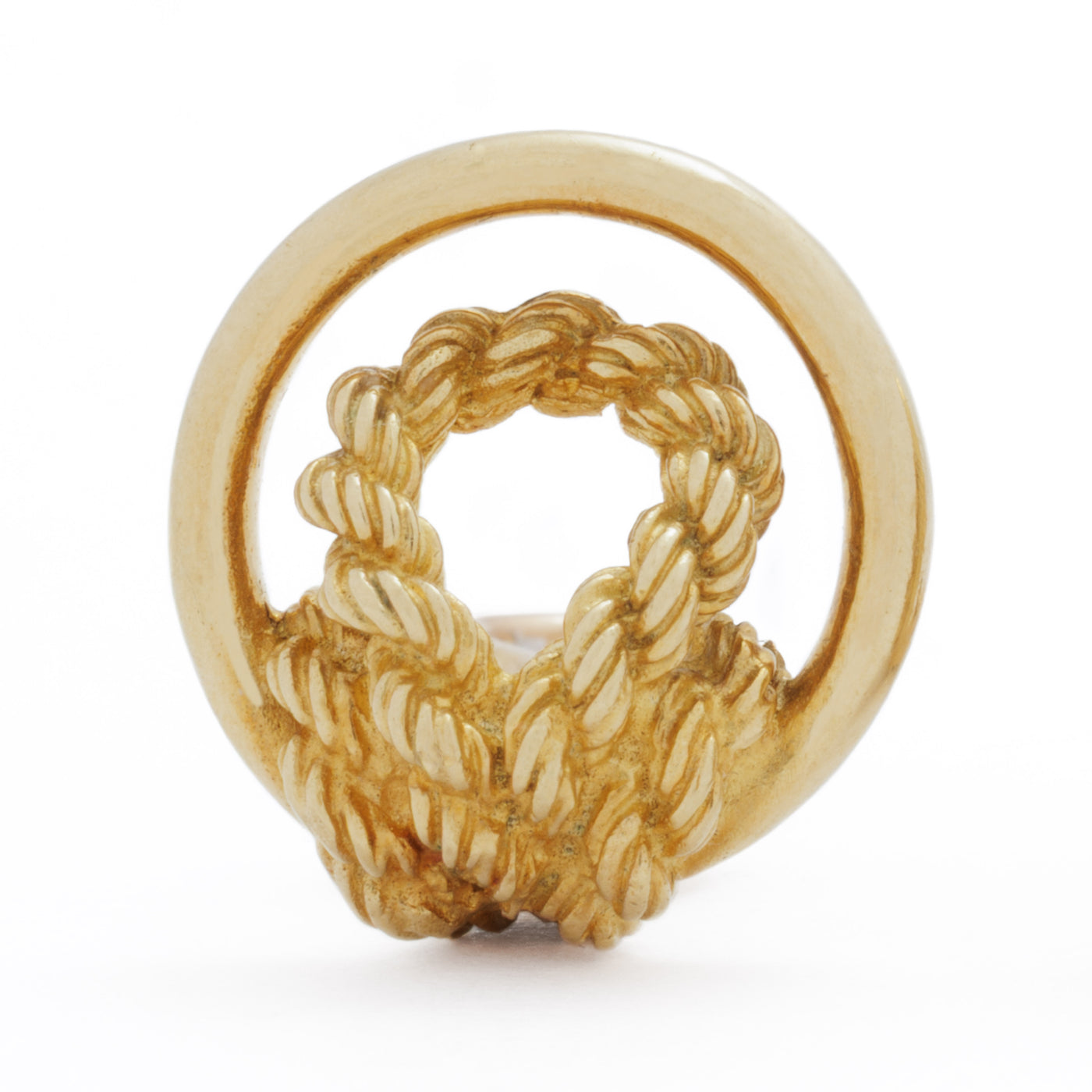 HERMES ROPE EARRINGS