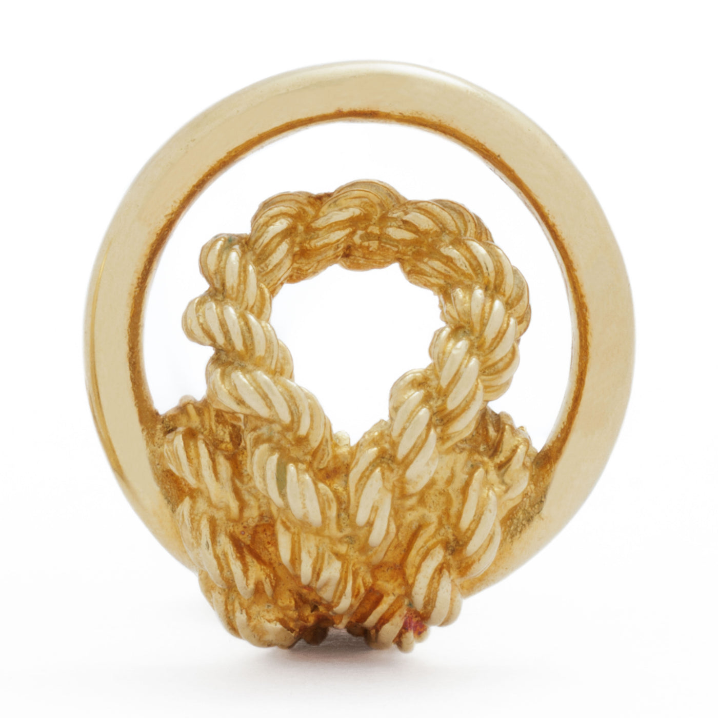HERMES ROPE EARRINGS