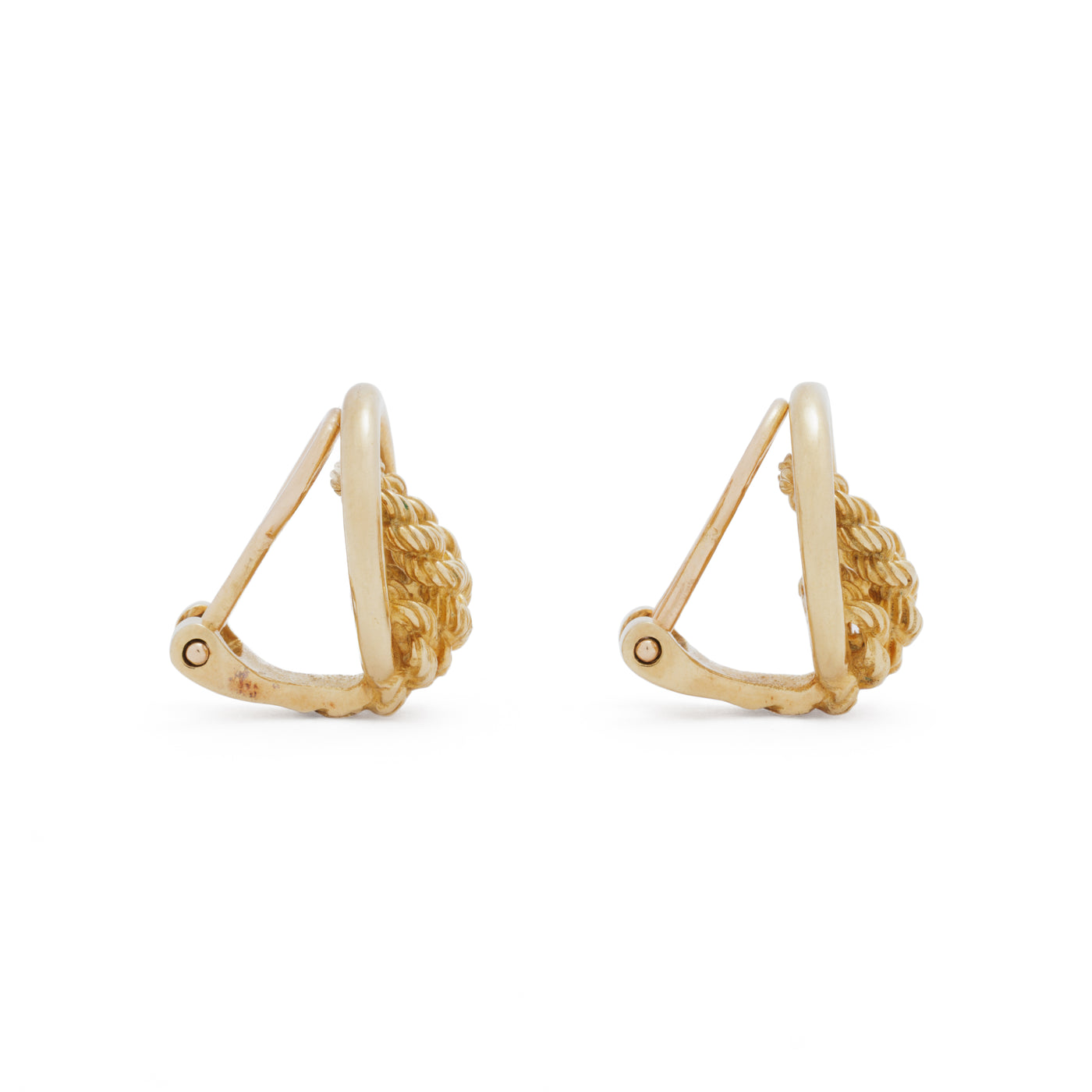 HERMES ROPE EARRINGS