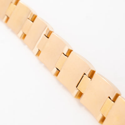 RETRO FRENCH 18 KARAT TANK BRACELET