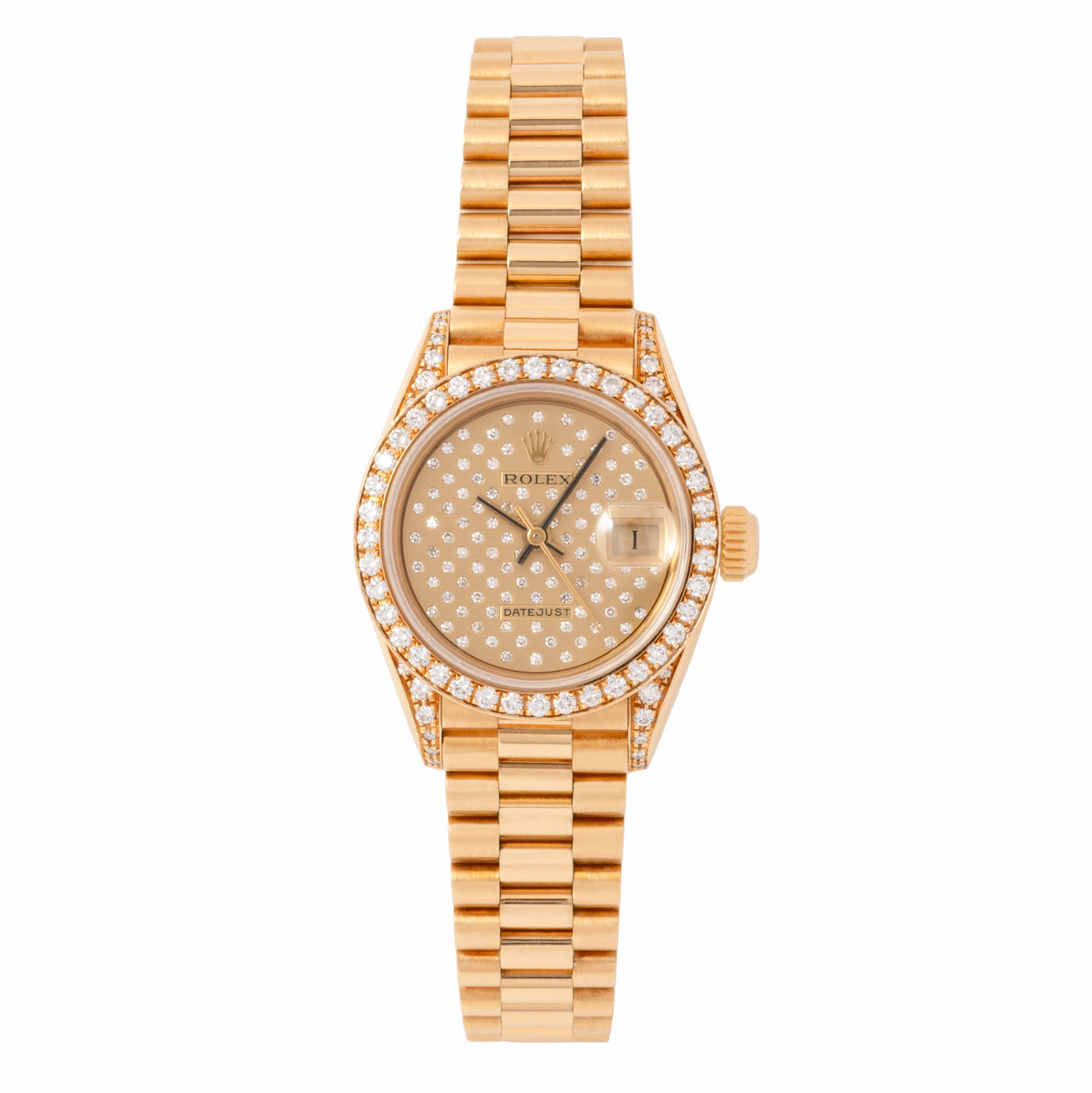 ROLEX DATEJUST CROWN COLLECTION PLEIADE 69038
