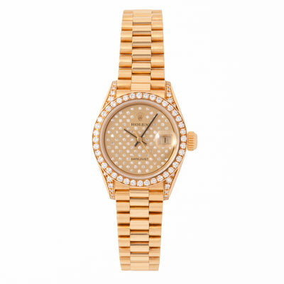 ROLEX DATEJUST CROWN COLLECTION PLEIADE 69038