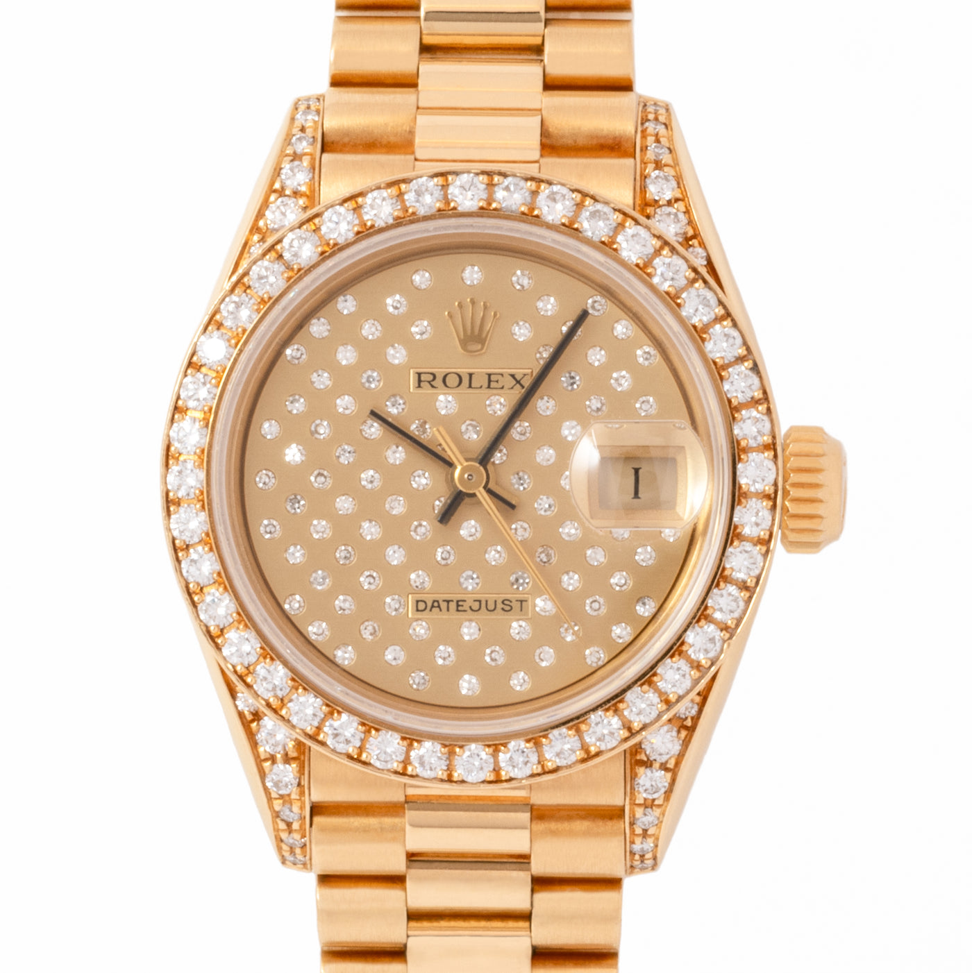 ROLEX DATEJUST CROWN COLLECTION PLEIADE 69038