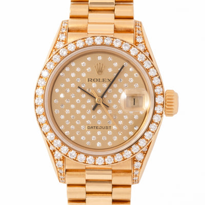 ROLEX DATEJUST CROWN COLLECTION PLEIADE 69038