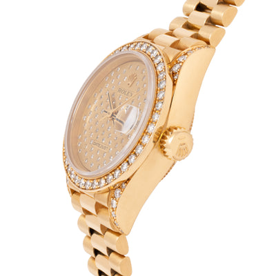 ROLEX DATEJUST CROWN COLLECTION PLEIADE 69038
