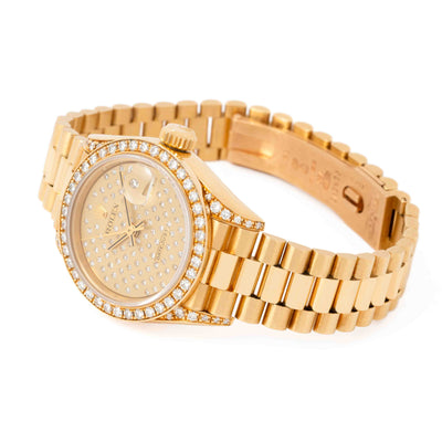 ROLEX DATEJUST CROWN COLLECTION PLEIADE 69038