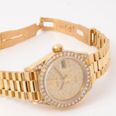 ROLEX DATEJUST CROWN COLLECTION PLEIADE 69038