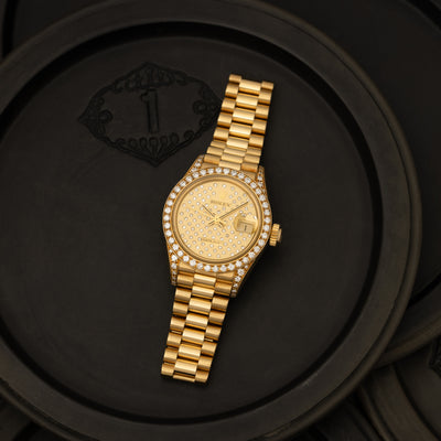 ROLEX DATEJUST CROWN COLLECTION PLEIADE 69038