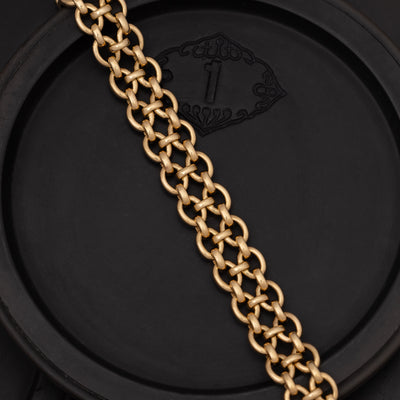 VINTAGE CARTIER 18 KARAT OVAL LINK BRACELET