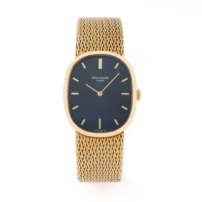 VINTAGE PATEK PHILIPPE 18 KARAT ELLIPSE MODEL 3848