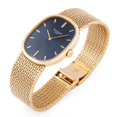 VINTAGE PATEK PHILIPPE 18 KARAT ELLIPSE MODEL 3848
