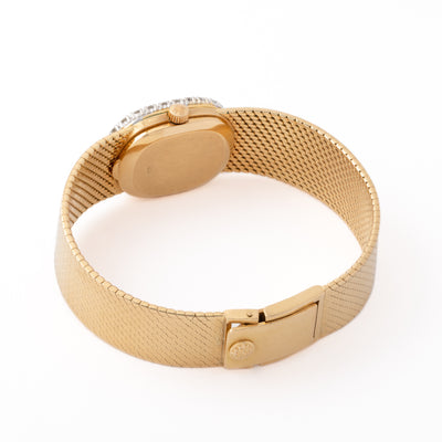 PATEK PHILIPPE 18K DIAMOND ELLIPSE MODEL 3377/1