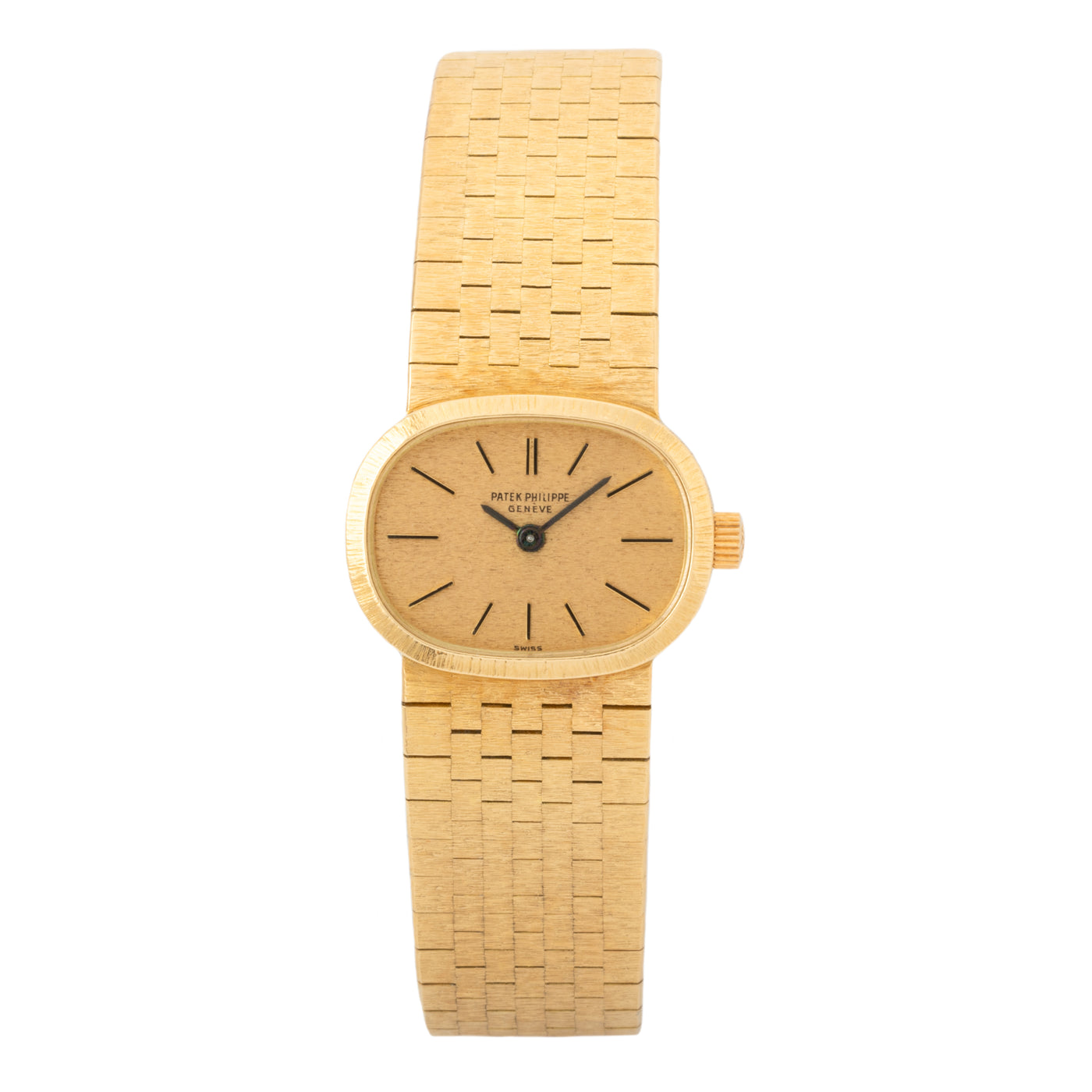 PATEK PHILIPPE 18K YELLOW GOLD MODEL 3373/1 ELLIPSE
