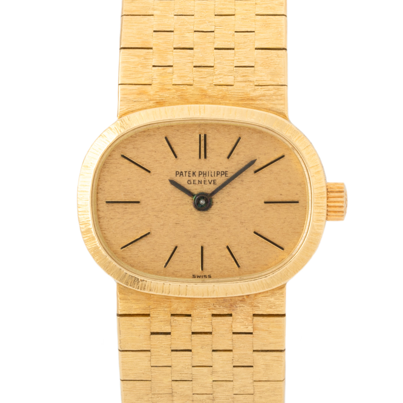 PATEK PHILIPPE 18K YELLOW GOLD MODEL 3373/1 ELLIPSE