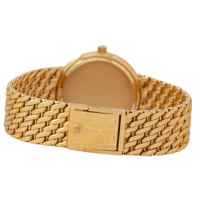PATEK PHILIPPE CALATRAVA MODEL 3993/17 18 KARAT YELLOW GOLD AND DIAMONDS