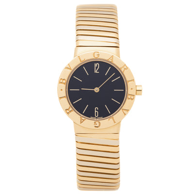 BVLGARI BULGARI TUBOGAS 18K GOLD TRICOLOR  MODEL BB302T
