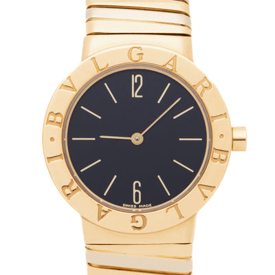 BVLGARI BULGARI TUBOGAS 18K GOLD TRICOLOR  MODEL BB302T