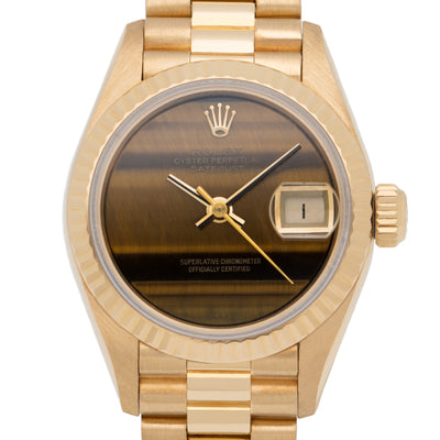 1976 Rolex 18 Karat Yellow Gold DateJust Model 6917