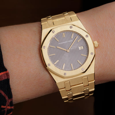 AUDEMARS PIGUET ROYAL OAK 18 KARAT C SERIAL