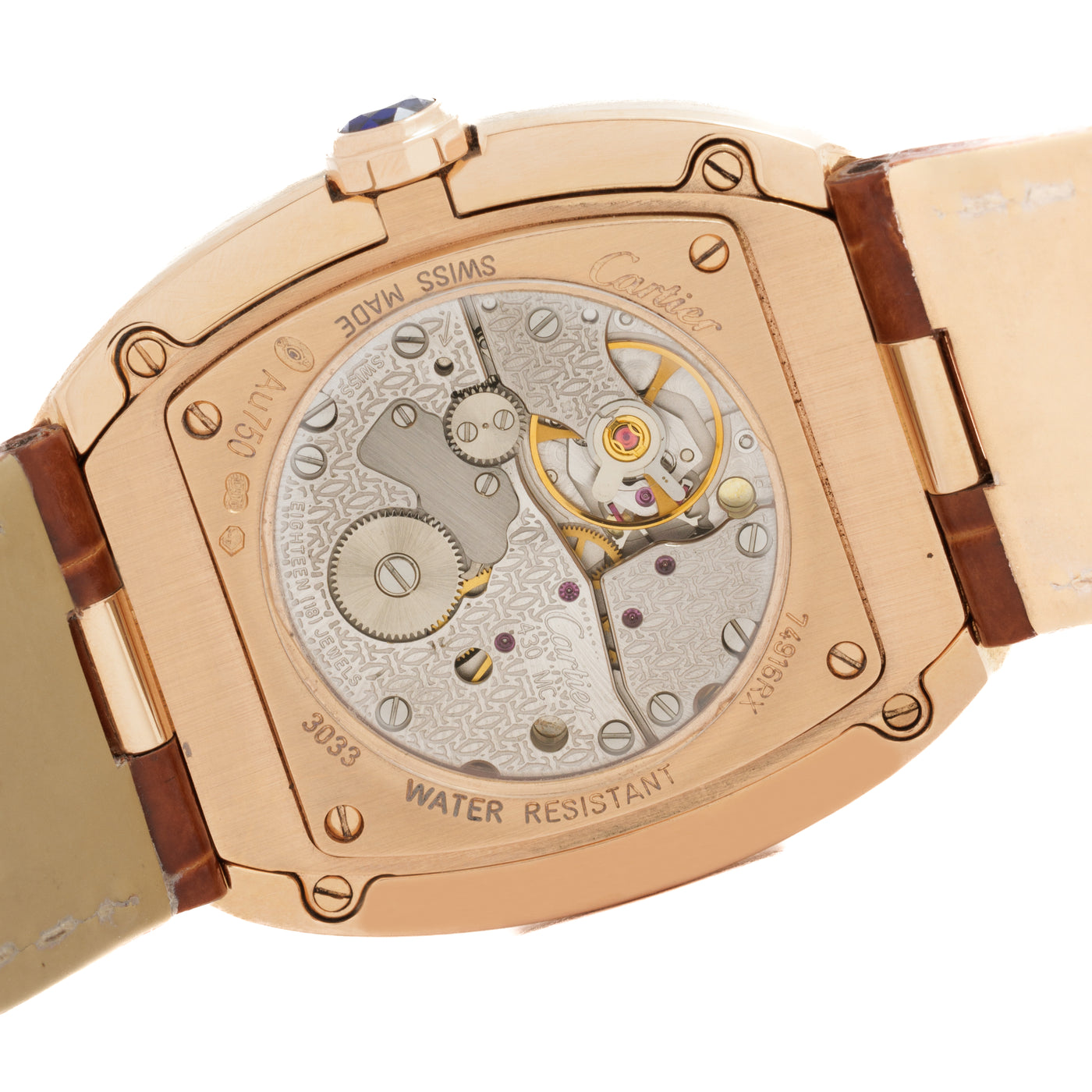 CARTIER BAIGNOIRE SKELETIZED BACK W8000002