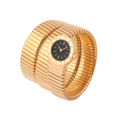 BVLGARI BULGARI TUBOGAS 18 KARAT YELLOW GOLD