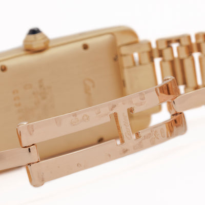 CARTIER TANK AMÉRICAINE WITH DATE MODEL W26035K2