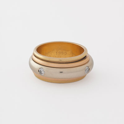 CARTIER TRINITY SPINNER RING
