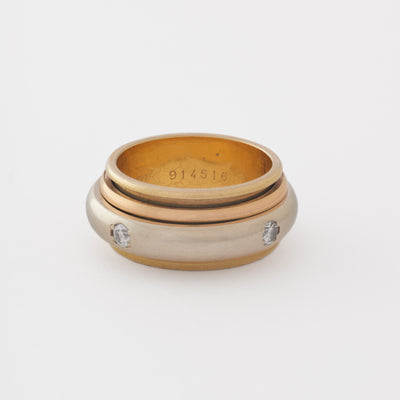 CARTIER TRINITY SPINNER RING