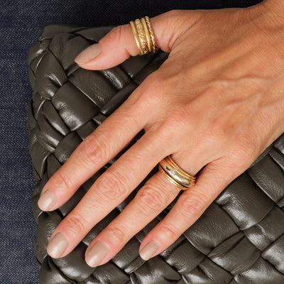 CARTIER TRINITY SPINNER RING