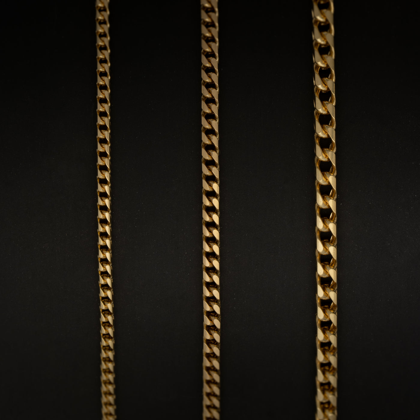 14K SOLID GOLD FRANCO CHAIN