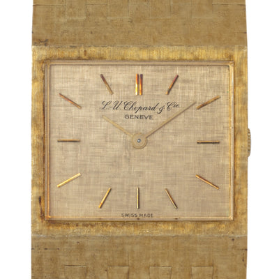CHOPARD VINTAGE WATCH 18 KARAT YELLOW GOLD MODEL 9928