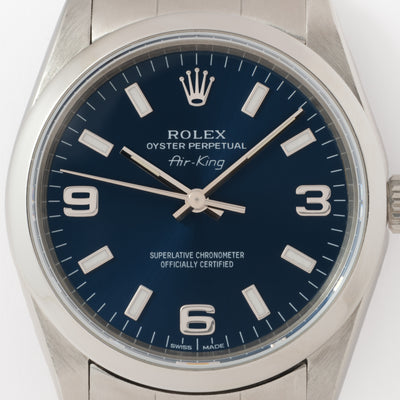 1990 ROLEX AIR KING 14000
