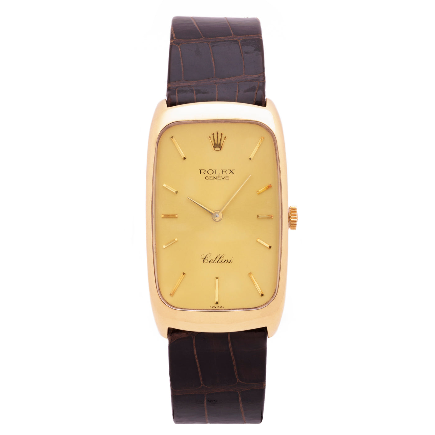 ROLEX CELLINI GOLD DIAL MODEL 4108