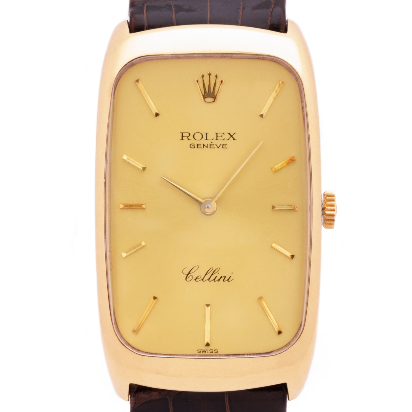 ROLEX CELLINI GOLD DIAL MODEL 4108