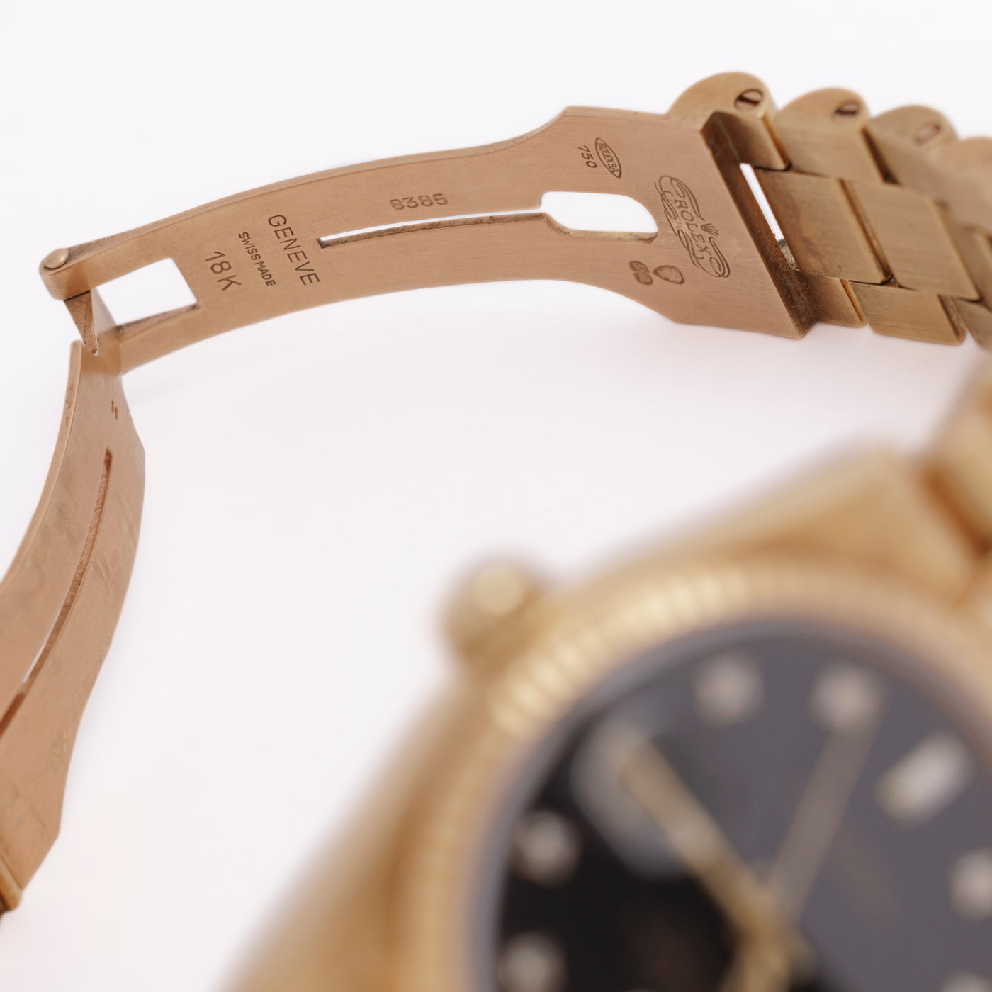 1982 ROLEX DAY-DATE 18K DIAMOND DIAL MODEL 18038