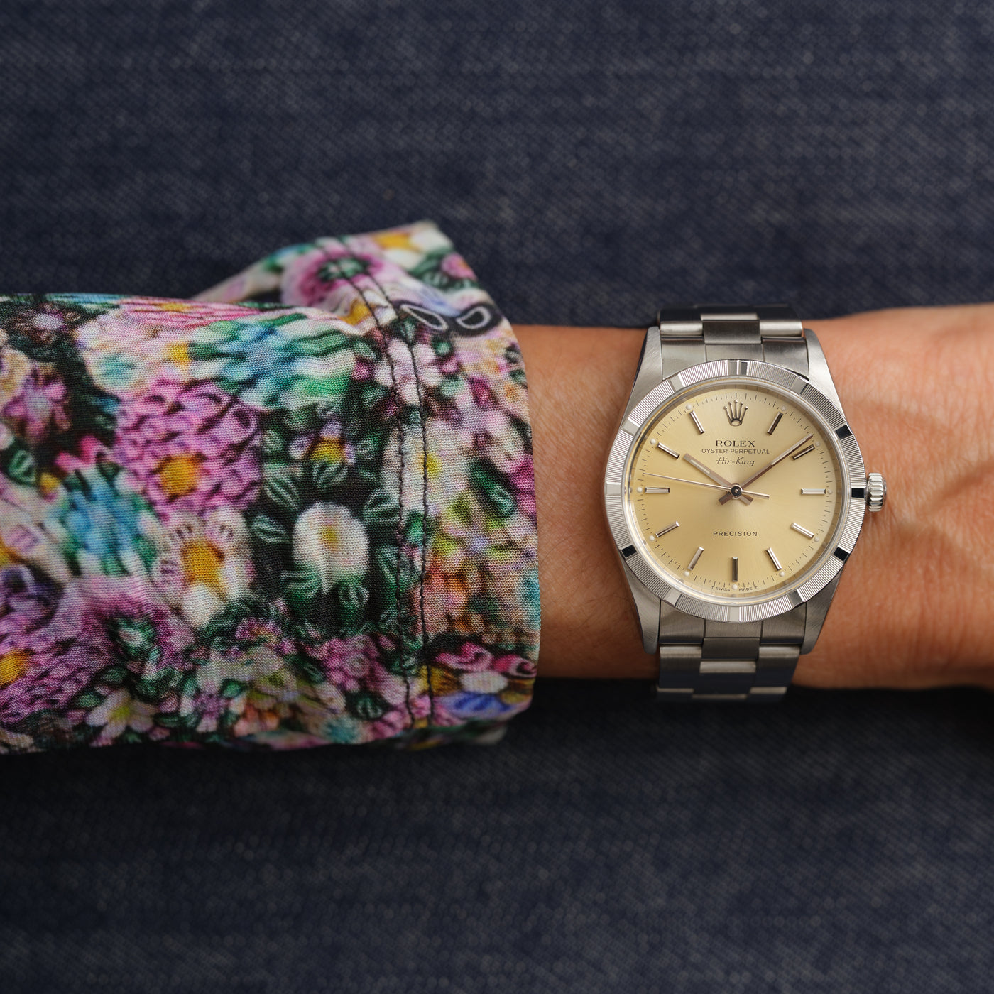 1999 ROLEX AIR KING 14010