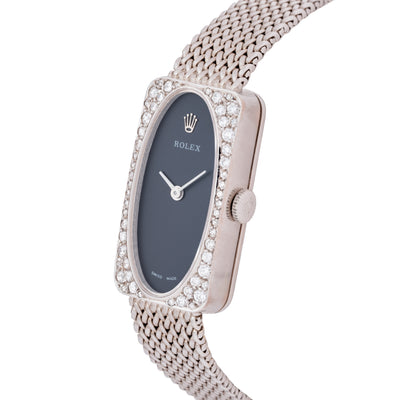 ROLEX CELLINI 18 KARAT WHITE GOLD DIAMONDS