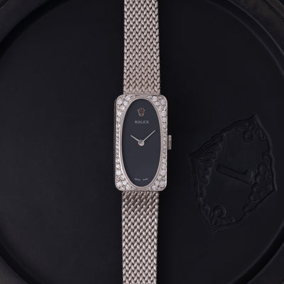 ROLEX CELLINI 18 KARAT WHITE GOLD DIAMONDS