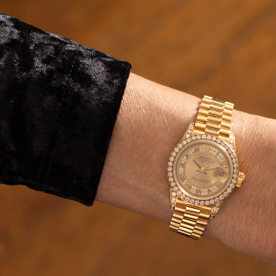 Rolex DateJust | Rolex President Crown Collection Myriad Dial