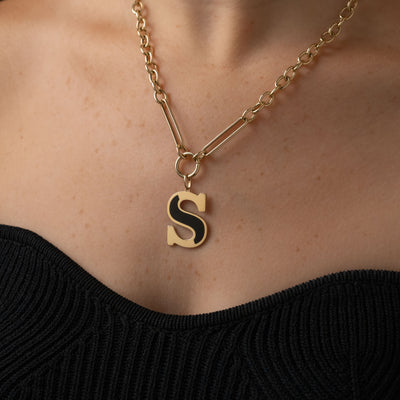14K CHARM HOLDER CHAIN