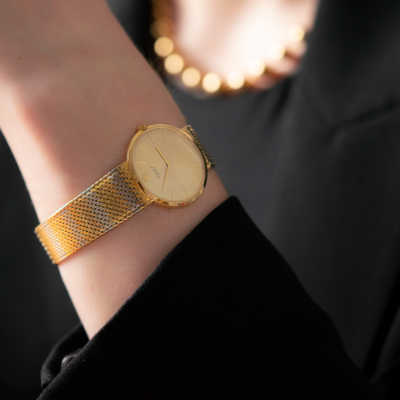 1960 ROLEX 18K TRI-COLOR GOLD RARE MODEL 9665