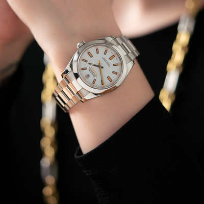 2008 ROLEX OYSTER MILGAUSS STAINLESS STEEL MODEL 116400