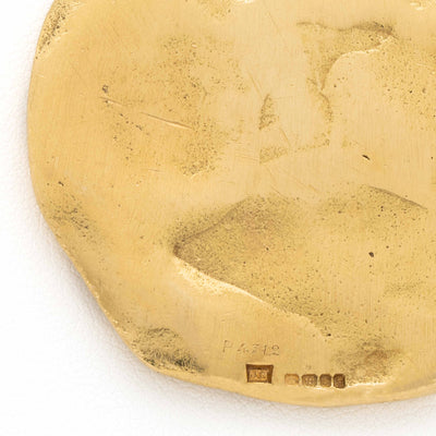 Vintage 18 Karat Cartier Gemini Large Zodiac Astrological Pendant Charm c.1970's