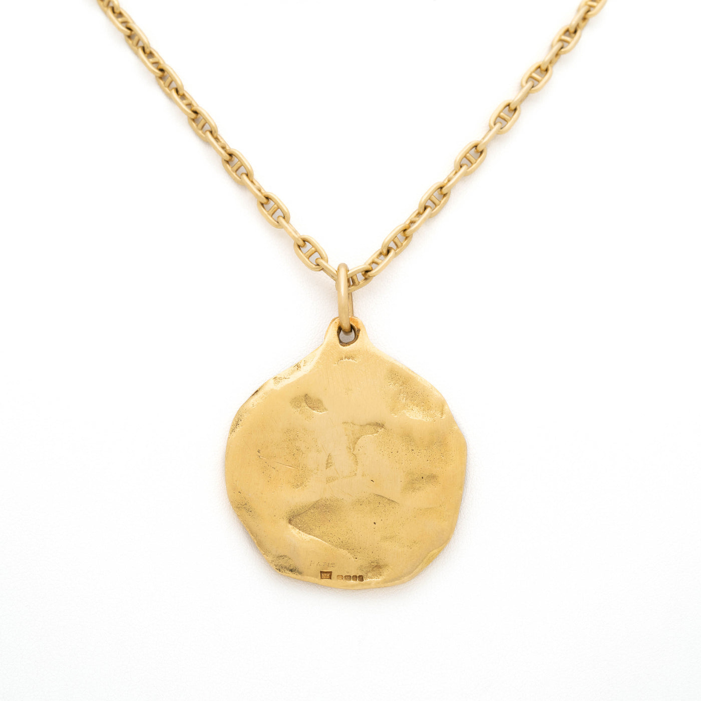 Vintage 18 Karat Cartier Gemini Large Zodiac Astrological Pendant Charm c.1970's